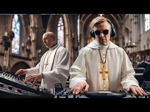 El mundo cambió 🌍✨ ¡Dj set del padre Gullemé! 🎧⛪️