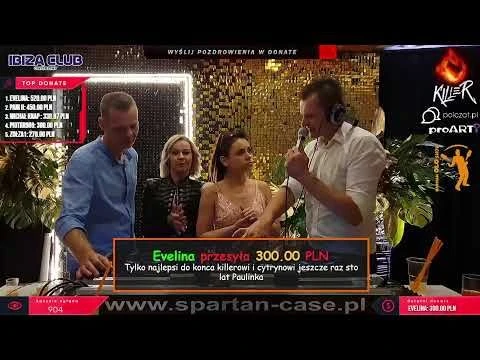 Dj Killer  Dj Virgo  Dj Cyprex  Dj Bagrol  Barman Olo Show Live Mix - Urodzinki Żonki Killer...