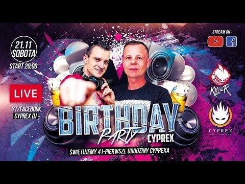 CYPREX  B-DAY PARTY 21.11.2020 DJ KILLER MASKOTKA