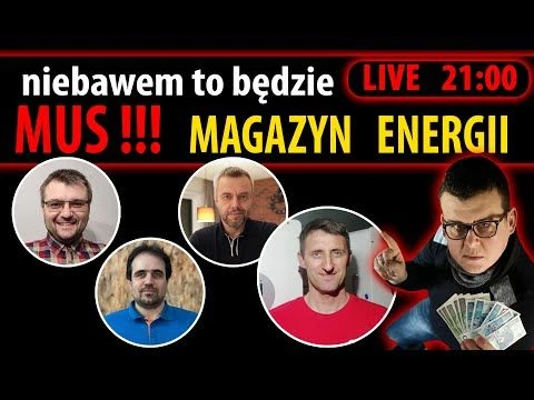 zmuszą Nas do MAGAZYNU ENERGII !!!⛔LIVE - 21:00⛔ POMPA CIEPŁA i PV