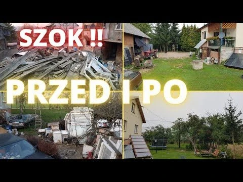 Szok !!! Jak tak można żyć. Czyli jak wyglądało moje podwórko zanim zacząłem je sprzątać.Metamorfoza