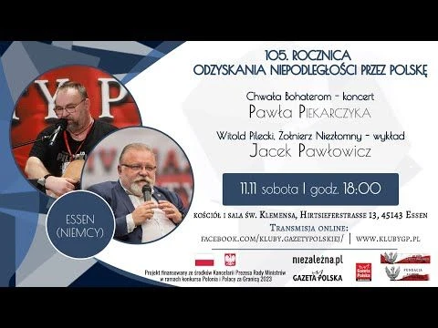 105. rocznica Odzyskania Niepodległości Polski - KGP Essen (Niemcy) - Sobota 11. listopada 2023