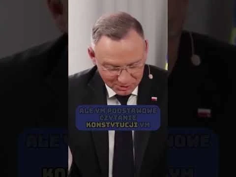 Wojna Polsko-Polska trwa dalej  #shorts  #polityka #duda #mazurek #sikorski #konstytucja