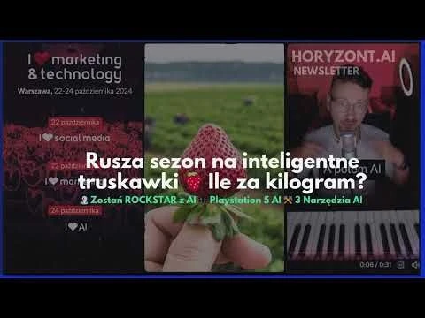 Rusza sezon na inteligentne truskawki 🍓Ile za kilogram...