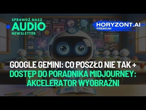 Audionewsletter Premium - Google Gemini: co poszło nie tak + dostęp do poradnika Midjourney