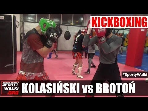 Daniel Kolasiński vs Tomasz Brotoń - sparinng