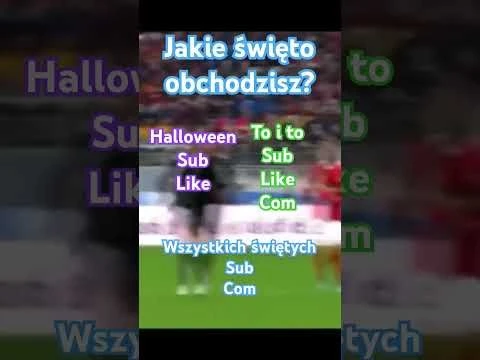 Jakie święto obchodzisz?  #halloween #wszystkichświętych #wybijsię #shorts  @JJFOOTBALL1998